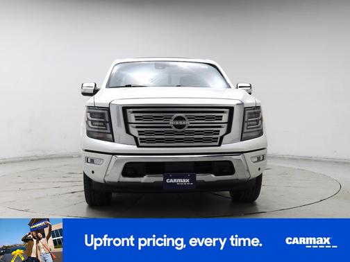 White 2023 Nissan Titan Platinum Reserve