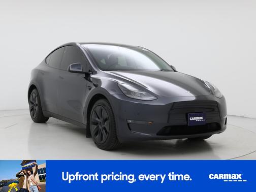 Gray 2025 Tesla Model Y Long Range