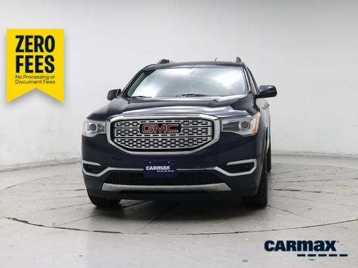 Blue 2018 GMC Acadia Denali