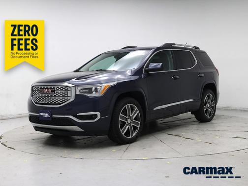 Blue 2018 GMC Acadia Denali