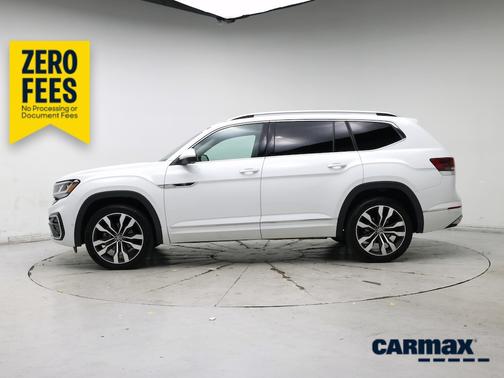 White 2022 Volkswagen Atlas SEL Premium R-Line