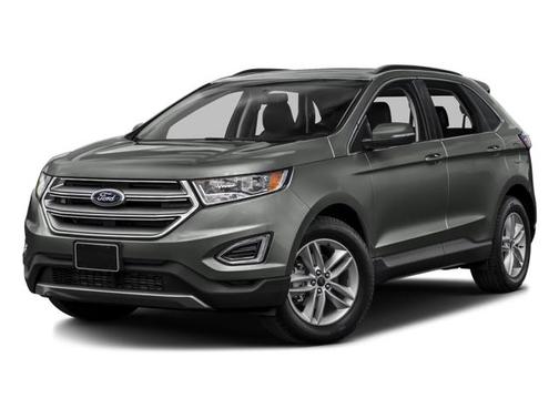 Gray 2017 Ford Edge Titanium