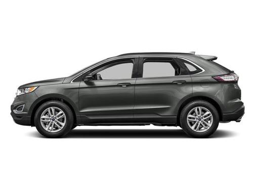 Gray 2017 Ford Edge Titanium