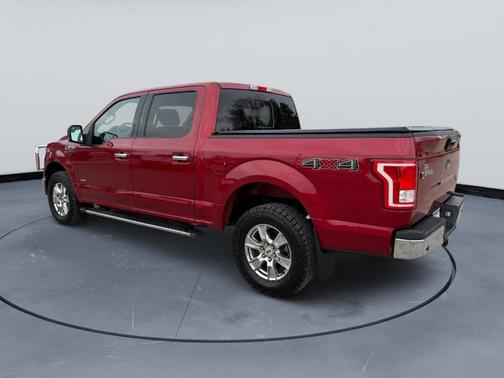 Red 2017 Ford F-150 XLT