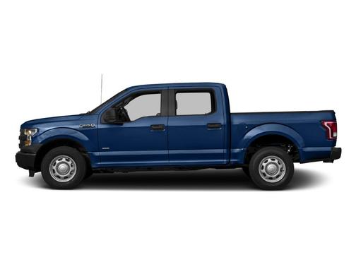 Blue 2017 Ford F-150 Lariat