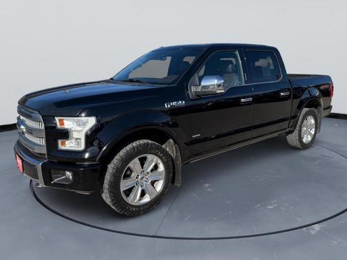 Black 2017 Ford F-150 Platinum