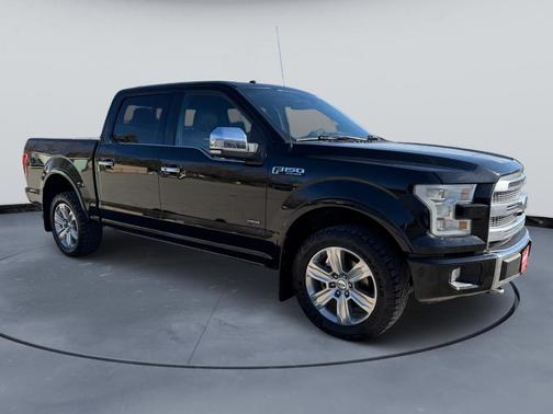 Black 2017 Ford F-150 Platinum