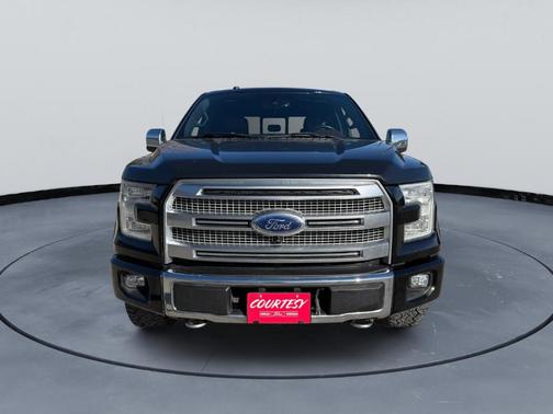 Black 2017 Ford F-150 Platinum