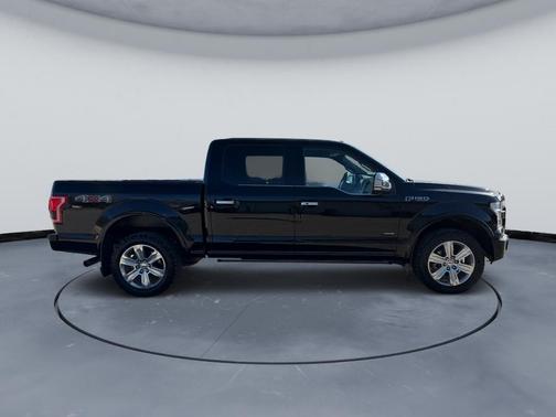 Black 2017 Ford F-150 Platinum