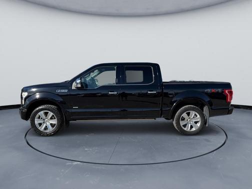 Black 2017 Ford F-150 Platinum