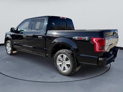 Black 2017 Ford F-150 Platinum