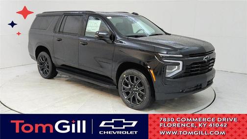 Black 2025 Chevrolet Suburban RST