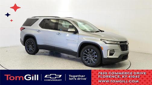 Sterling Gray Metallic 2023 Chevrolet Traverse RS