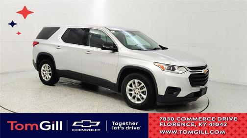 Silver Ice Metallic 2020 Chevrolet Traverse LS