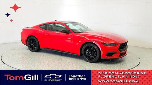 Race Red 2025 Ford Mustang EcoBoost
