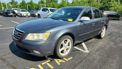 Slate Blue 2009 Hyundai SONATA SE