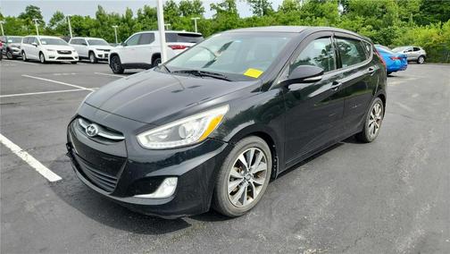 Ultra Black 2015 Hyundai Accent Sport