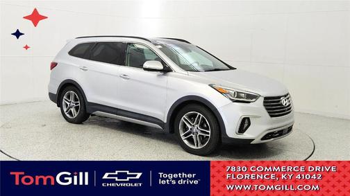Circuit Silver 2017 Hyundai SANTA FE Limited Ultimate