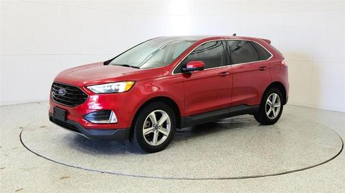Rapid Red Metallic Tinted Clearcoat 2022 Ford Edge SEL
