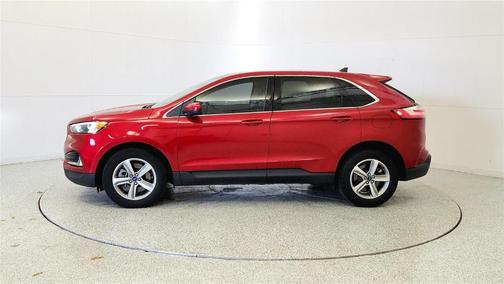 Rapid Red Metallic Tinted Clearcoat 2022 Ford Edge SEL