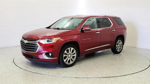 Cajun Red Tintcoat 2021 Chevrolet Traverse Premier