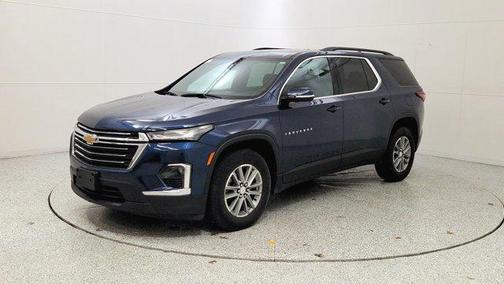 Northsky Blue Metallic 2023 Chevrolet Traverse LT Cloth