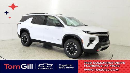 Polar White 2026 Chevrolet Traverse Z71