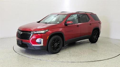 Radiant Red 2023 Chevrolet Traverse LT Cloth