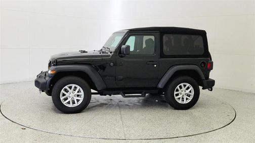 Black Clearcoat 2023 Jeep Wrangler Sport