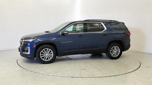 Northsky Blue Metallic 2023 Chevrolet Traverse LT Cloth