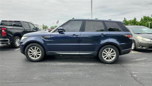 Lorie Blue 2017 Land Rover Range Rover Sport 3.0L Turbocharged Diesel SE Td6