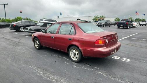 Venetian Red Pearl 2000 Toyota Corolla VE