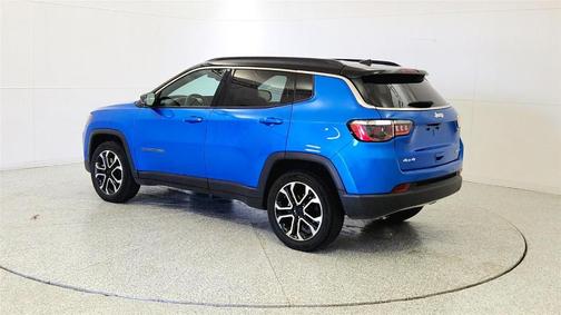 Hydro Blue Pearlcoat 2024 Jeep Compass Limited