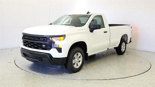Summit White 2026 Chevrolet Silverado 1500 WT