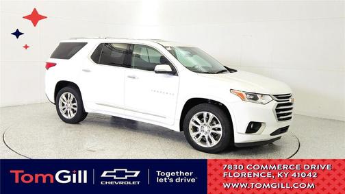 Summit White 2021 Chevrolet Traverse High Country