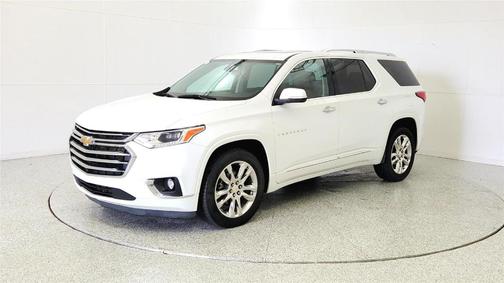 Summit White 2021 Chevrolet Traverse High Country