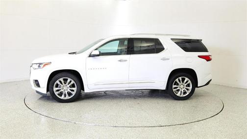 Summit White 2021 Chevrolet Traverse High Country