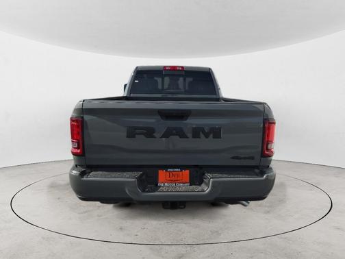 Ceramic Gray Clearcoat 2026 RAM 2500 Black Express Crew Cab 4x4 6'4' Box
