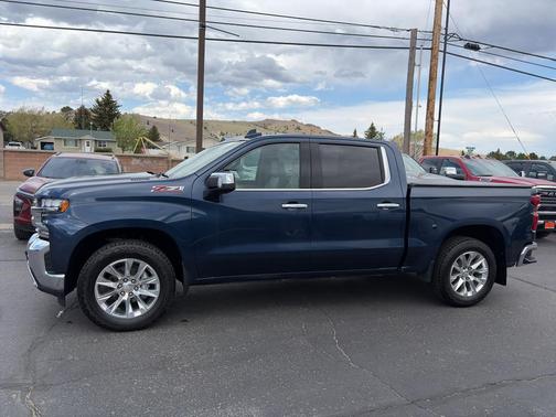 Northsky Blue Metallic 2021 Chevrolet Silverado 1500 LTZ