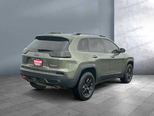 Olive Green Pearlcoat 2019 Jeep Cherokee Trailhawk Elite