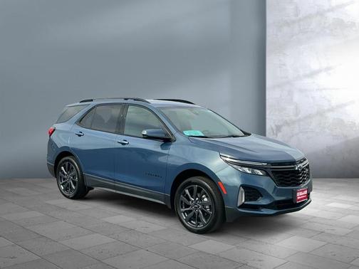 Lakeshore Blue Metallic 2024 Chevrolet Equinox AWD RS