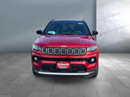 Red Hot Pearlcoat 2025 Jeep Compass Limited