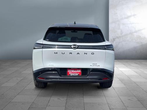Everest White Pearl Tricoat/Super Black 2026 Nissan Murano Platinum
