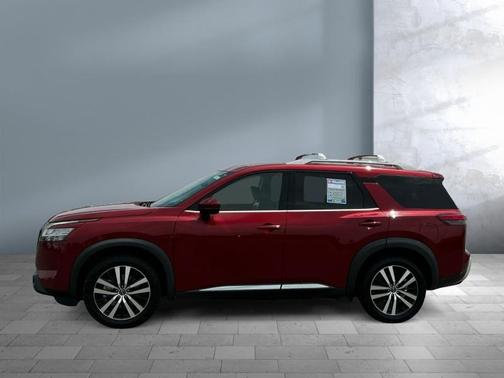 Scarlet Ember Tintcoat 2023 Nissan Pathfinder Platinum 4WD