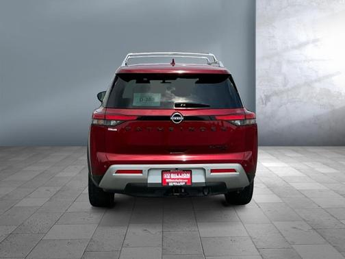 Scarlet Ember Tintcoat 2023 Nissan Pathfinder Platinum 4WD