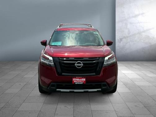 Scarlet Ember Tintcoat 2023 Nissan Pathfinder Platinum 4WD
