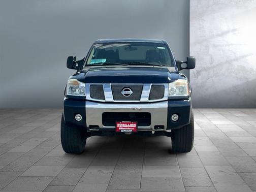 Blue 2007 Nissan Titan SE Crew Cab