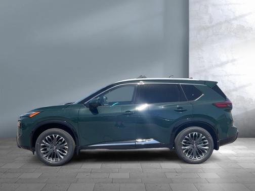 Obsidian Green 2026 Nissan Rogue Platinum
