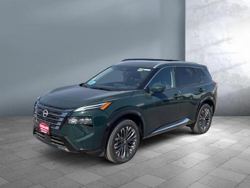 Obsidian Green 2026 Nissan Rogue Platinum