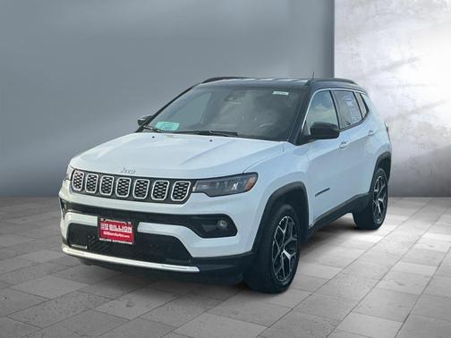 Bright White Clearcoat 2025 Jeep Compass Limited